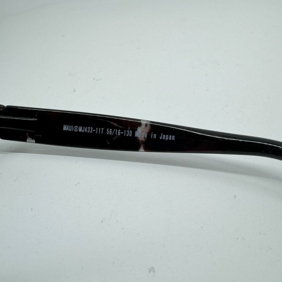 Maui Jim Koki Beach MJ433-11T Gray Tortoise Polarized Sunglasses 56-16-130 10814 - Picture 6 of 7